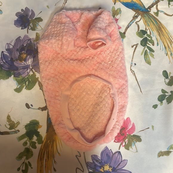 Nwot Fuzzy fleece dog sweater blue - Picture 4 of 7